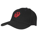 Ruger Black Cotton Twill Cap