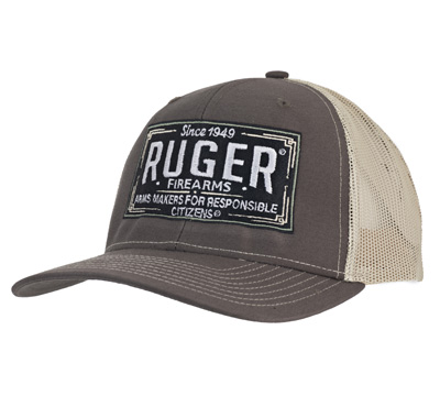 Ruger Vintage Brown & Khaki Trucker Cap