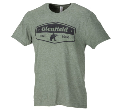 Glenfield Short Sleeve T-Shirt - Military Green Heather