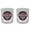 National Ruger Day Rocks Glass Set of 2