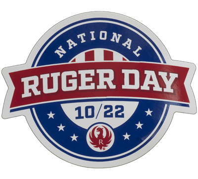 National Ruger Day Decal