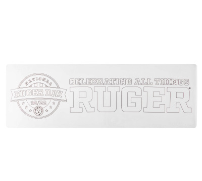 National Ruger Day Clear Rifle Mat