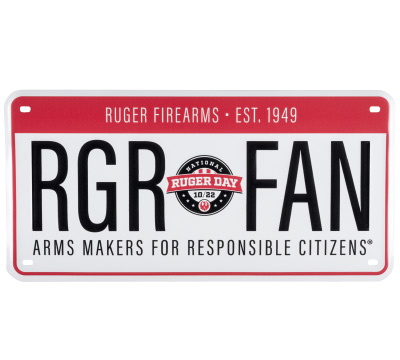 National Ruger Day License Plate