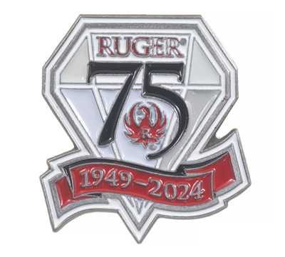 Ruger 75th Anniversary Lapel Pin