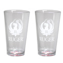 Ruger 75th Anniversary Pint Glasses - Set of 2