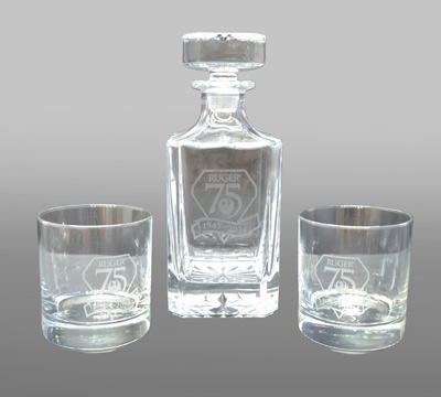 75th Anniversary Whiskey Decanter Set