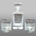 75th Anniversary Whiskey Decanter Set