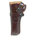 Wrangler Triple K Western Belt Holster - Walnut Oil - 4.62