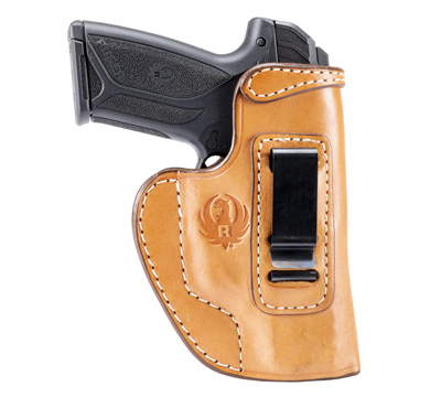 Bond Arms Premium Right Hand Leather Belt Holster - Tan - 3.50" Trigger Guard