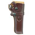 Wrangler Triple K Western Belt Holster - Walnut Oil - 4.62