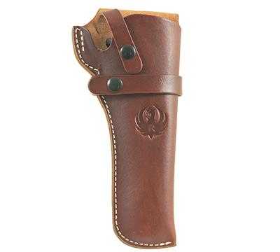 Super Wrangler & Single-Six Triple K Western Belt Holster - Walnut Oil - 5-1/2