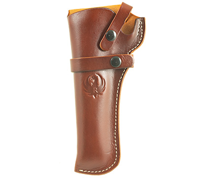 Super Wrangler & Single-Six Triple K Western Belt Holster - Walnut Oil - 5-1/2