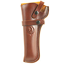 Super Wrangler & Single-Six Triple K Western Belt Holster - Walnut Oil - 5-1/2