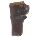 Wrangler Triple K Western Belt Holster - Walnut Oil - 3.75