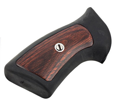 Rubber Grip w/ Rosewood inserts