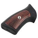 Rubber Grip w/ Rosewood inserts