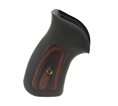 Rubber Grips with Rosewood Inserts Compact