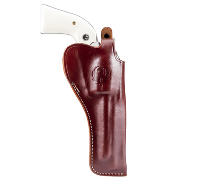 Sportsman No.16 Custom Belt Holster For Ruger Mark I & II 5.5 Or 6.0 Inch Barrel - Black Cordura