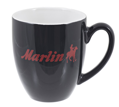 Marlin Black Bistro Mug