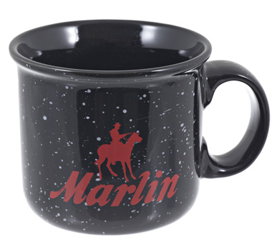 Marlin Black Camper Mug