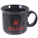Marlin Black Camper Mug