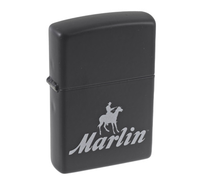 Marlin Black Zippo® Lighter