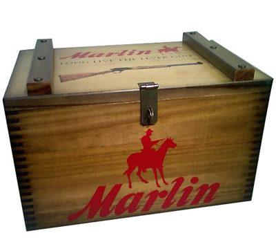 Marlin Vintage Ammo Storage Box - Rifle
