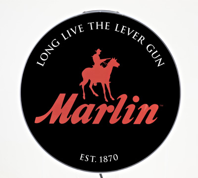 Marlin Single-Sided Halo Lighted Sign