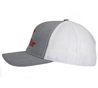 Marlin Heather Gray/White Trucker Cap