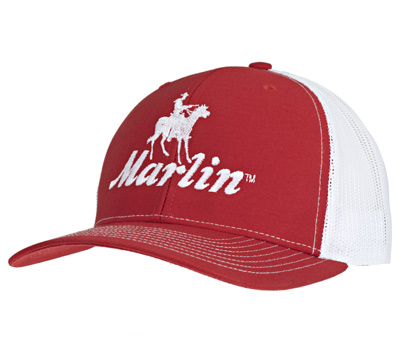 Marlin Red & White Trucker Cap