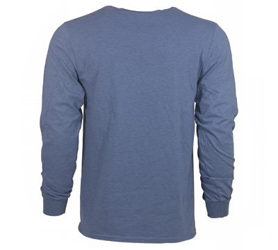 Marlin Est. 1870 Long Sleeve T-Shirt - Denim Heather