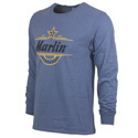 Marlin Est. 1870 Long Sleeve T-Shirt - Denim Heather