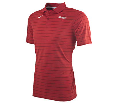Marlin Nike Victory Coaches Polo - Red/White