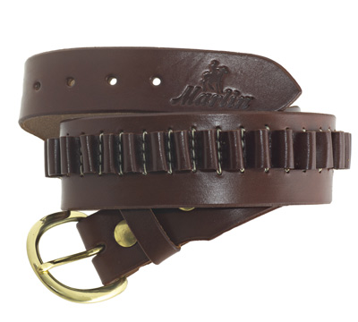 Marlin Leather Pistol Cartridge Belt  - .357