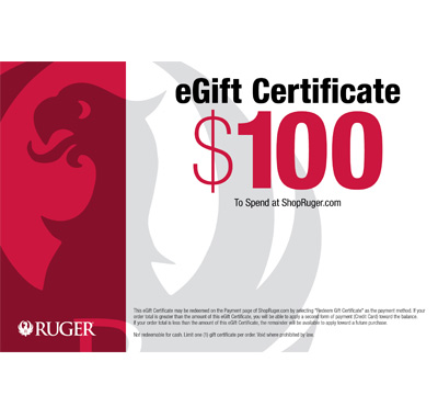 eGift Certificate $100.00