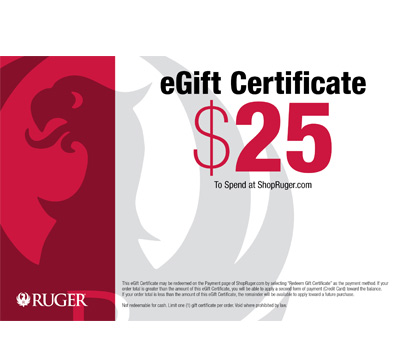 eGift Certificate - $25.00